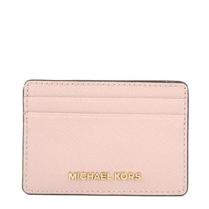 Michael Kors Soft Pink Credit Card Holder Wallet